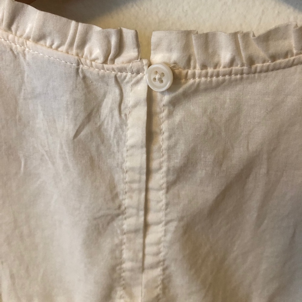 Cotton Sleeveless Ruffle Top - Picture 6 of 6